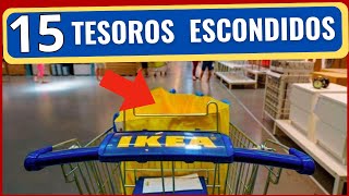 IKEA 15 TESOROS ESCONDIDOS DE IKEA QUE NO SABÍAS QUE EXISTÍAN😲 [upl. by Helbon]