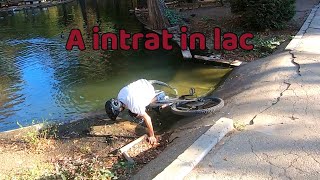 A cazut cu bicicleta in LAC  BIKE VLOG [upl. by Bluefield350]