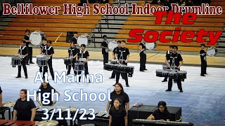 Bellflower HS Indoor Drumline at Marina HS 31123 [upl. by Danuloff]