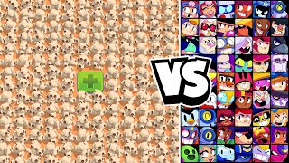 WHO CAN BREAK MORE SKULLS With SUPER amp GADGET amp STARPOWER  Brawl Stars [upl. by Airitak530]