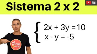 Rápido e Fácil  Sistemas Lineares 2x2  Exercícios [upl. by Zebada545]