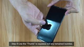 TAURI Installation Video With Alignment Guide Frame for Huawei P30 Pro [upl. by Inge]