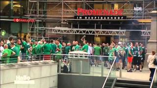 Slask Breslau Fans in Hannover TV Bericht 30082012 [upl. by Ahern775]