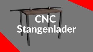 CNC Drehmaschine mit Stangenlader im Automatikmodus  Der neue Stangenlader von FTB Automation [upl. by Ferd901]