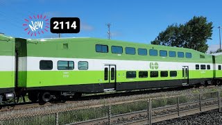 New Painted Series Coach 2114 GO 1709  342 With 636 Departing Bronte [upl. by Idyak872]