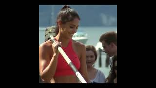 Allison Stokke gorgeous American pole vaulter shorts [upl. by Llenral767]