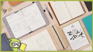 Best Journals Our Top 7 Notebooks for Bullet Journaling Art Fountain Pens and More [upl. by Pontus]