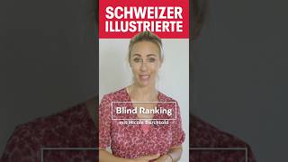 SRFModeratorin Nicole Berchtold BLIND RANKING 😎🔝 [upl. by Zipah]