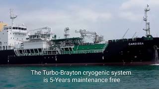 Turbo Brayton for LNG bunker vessel  Air Liquide [upl. by Emelita]