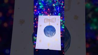 Christmas card art for kids tinzworld christmascarddrawingeasy christmascardmaking apt [upl. by Eigriv]