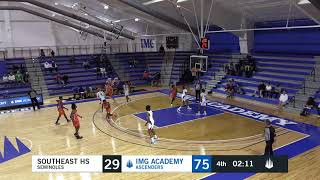 2023 IMG Academy Basketball Livestream  Southeast vs IMG Academy Varsity National [upl. by Kesley]