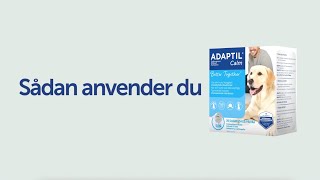 Sådan anvender du ADAPTIL Calm Diffuser [upl. by Teddy]