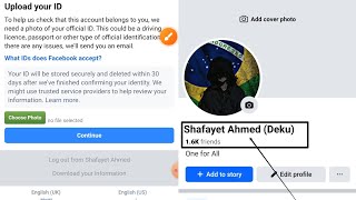 Upload your id Facebook account recovery New trick 2024 😱with out identity Recover 😱🔥😱 100 2024 [upl. by Alyal]