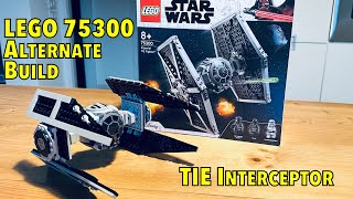 LEGO TIE Interceptor alternate build 75300 [upl. by Schapira610]