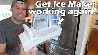 Ice Maker Not Working on Samsung Refrigerator  Check these 8 Things to Get it Working Again [upl. by Imogen811]