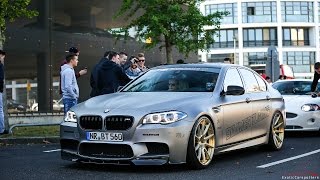 700 HP BMW M5 F10 BimmerTuning w Akrapovic Exhaust  LOUD Revs [upl. by Leizahaj]