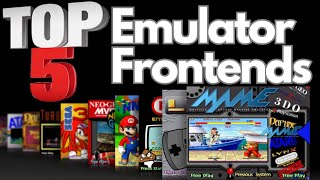 Top 5 Emulator Frontends to use 2024 [upl. by Gadmann]