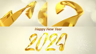 Happy New Year 2024 Intro  After Effects Template  aetemplates [upl. by Asemaj]