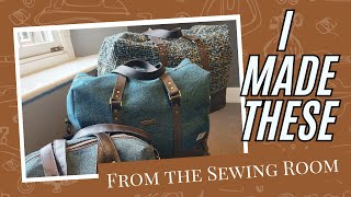 Friday Sews Weekly Sewing Projects  Tribbiani Traveller Annette and Sunshine Bag [upl. by Kcirdderf]