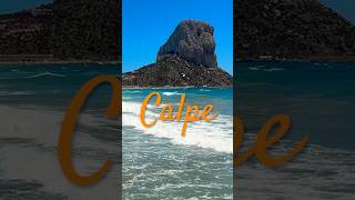 Calpe Spain 🇪🇸🔥🔥🔥spain calpe alicante beach mountain traveltime travelvlog relax trave [upl. by Liagaba400]