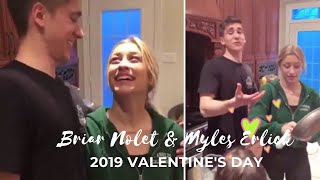 Briar Nolet amp Myles Erlick  Bryles Valentines Day 2019 Shorts [upl. by Awra622]