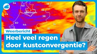 Weerbericht komende dagen regionaal veel regen [upl. by Wernher]