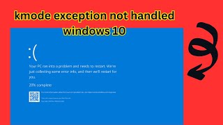 kmode exception not handled windows 10  fix  Recovery Your PCDevice Need To Repaired [upl. by Namreg]