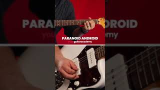 Paranoid Android  Radiohead [upl. by Matejka]