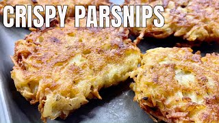 Crispy parsnip and potato fritters how to make parsnip and potato fritters  easy parsnip recipe [upl. by Warila]