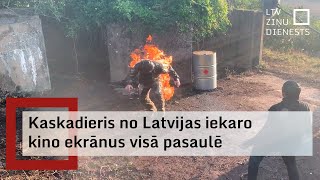 Latviešu kaskadieris uz lielajiem ekrāniem visā pasaulē [upl. by Retsub]