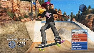 Skate 3  MEGAPARK TRICKLINING  X7 Albert [upl. by Razaele]