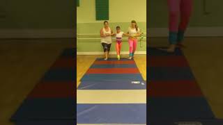 Assisted front walkover lift [upl. by Bora]