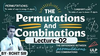 Permutations and CombinationsLecture02 Maths of Counting [upl. by Westberg]