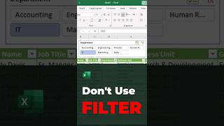 Master Filtering Techniques in 1 Minute  Unlock Excel Efficiency [upl. by Akeem]