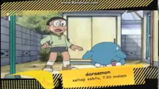 Bananana NTV7  Crayon Shin Chan and Doraemon promo October 2014 [upl. by Sirac]