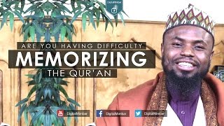 Are you having Difficulty Memorizing the Quran Watch this  Okasha Kameny [upl. by Nitsir]