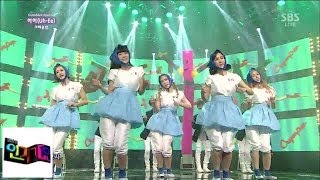 크레용팝 Crayon Pop 어이 Uhee 인기가요 Inkigayo 140406 [upl. by Draw]