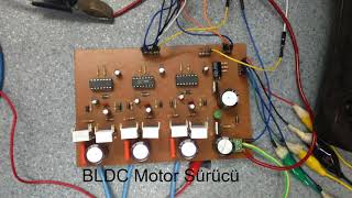 BLDC Hub Motor Sürücü ve Yokuş Destek Sistemi TasarımıSTM32F4 DiscoveryBLDC Hub Motor Driver [upl. by Merci]