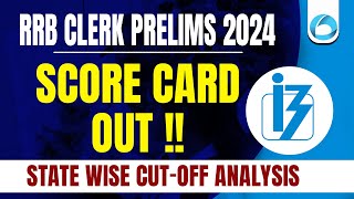 IBPS RRB Clerk Pre Score Card 2024 OUT RRB Clerk Pre CUT OFF 2024  RRB Clerk Score Card 2024 [upl. by Kcirdnekel]