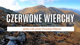 Tatry Czerwone Wierchy z Doliny Kościeliskiej [upl. by Ahsikahs]