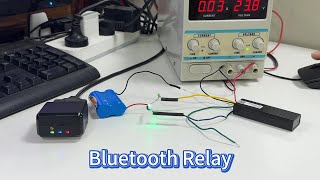 Match the Bluetooth Relay through the 218 device and issue instructions [upl. by Ardeth]