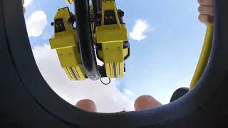 Odyssey back seat on ride POV  Fantasy Island Skegness 2015 [upl. by Nnaaras]