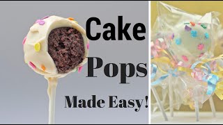 How To Make CAKE POPS  Easy Cake Pops Tutorial [upl. by Warner382]