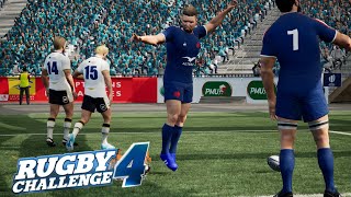 Scotland vs France 2024 on Rugby Challenge 4 [upl. by Anawyt]