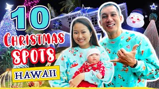 ✨🌴 Top 10 Best Christmas Attractions in Hawaii to get you into THE CHRISTMAS ALOHA SPIRIT 🌴✨ [upl. by Enaud]