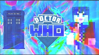 4th Dr Who Tom Baker Intro Minecraft [upl. by Azal975]