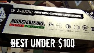 Leapers UTG 39x32 Compact CQB Bug Buster Rifle Scope w Rings amp Sunshade UNBOXING [upl. by Annayek121]