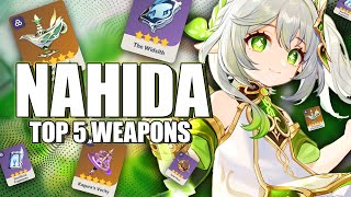 You Already Own Nahida Best Weapon Genshin Impact Guide [upl. by Amoeji]