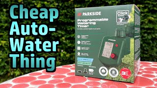 Product Review Parkside Automatic Watering System from Lidl [upl. by Aruasi884]