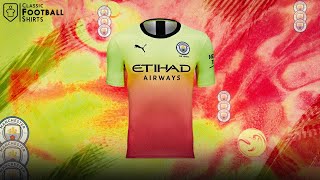 Manchester City Third Jersey 201920 Classic Football Shirts Review [upl. by Bigner]